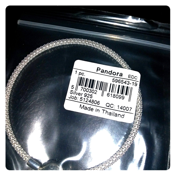Pandora Mesh ball clasp bracelet - Picture 1 of 6